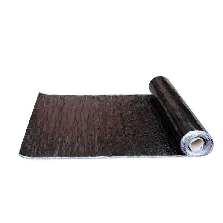 Self-adhesive waterproof membrane for roof Concrete bungalow roof patch repair Synthetic waterproof asphalt coil
