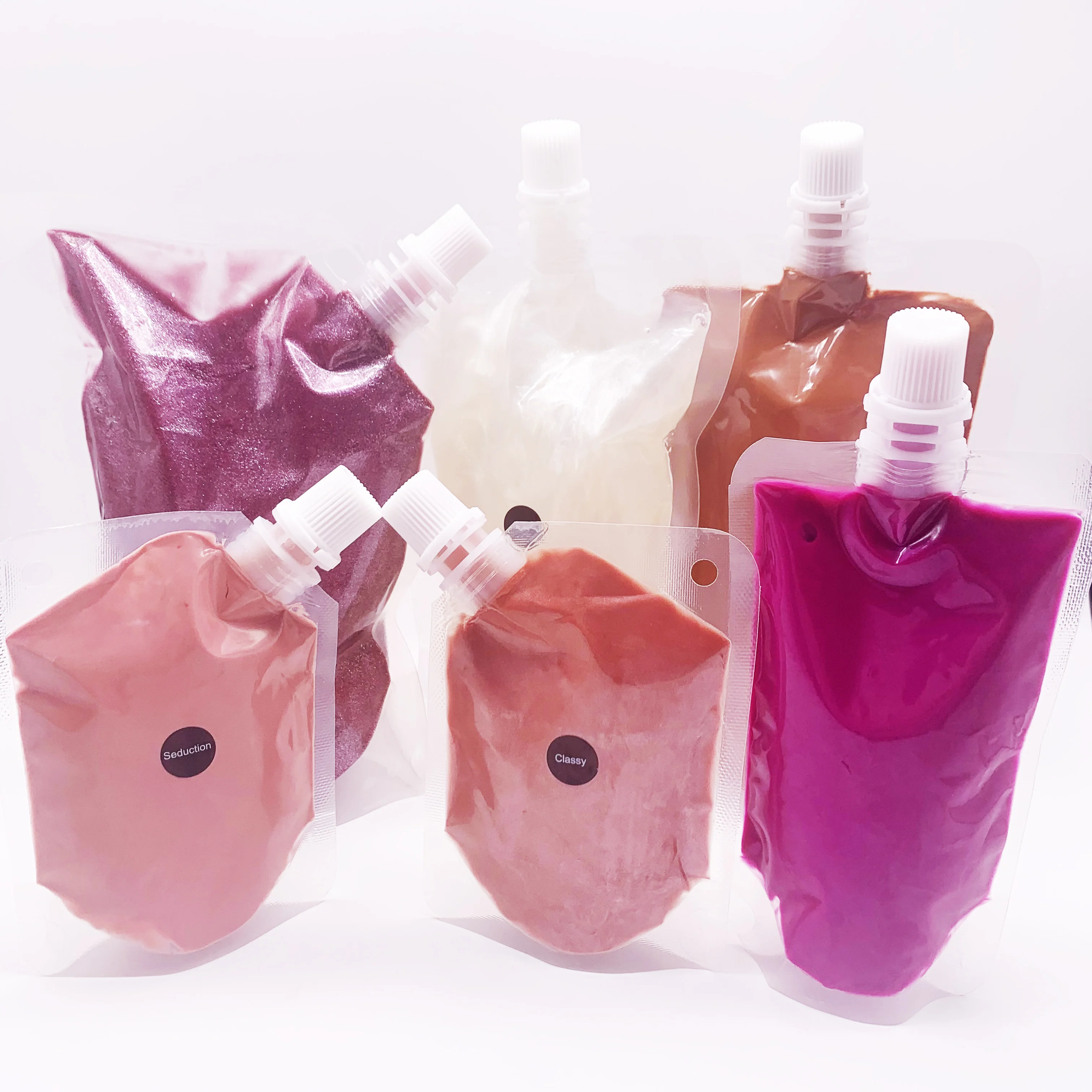 Wholesale Gallon Bucket Pre Made Scented Matte Gel Custom Nude Glitter Clear Colors Bulk Vegan Versagel Lip Gloss Base