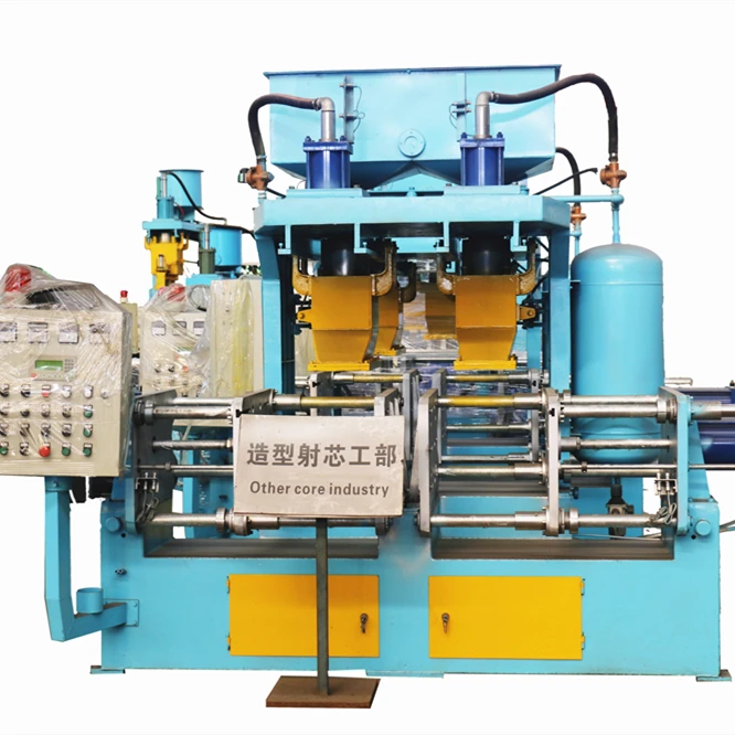 Resin sand core shooting/shooter machine