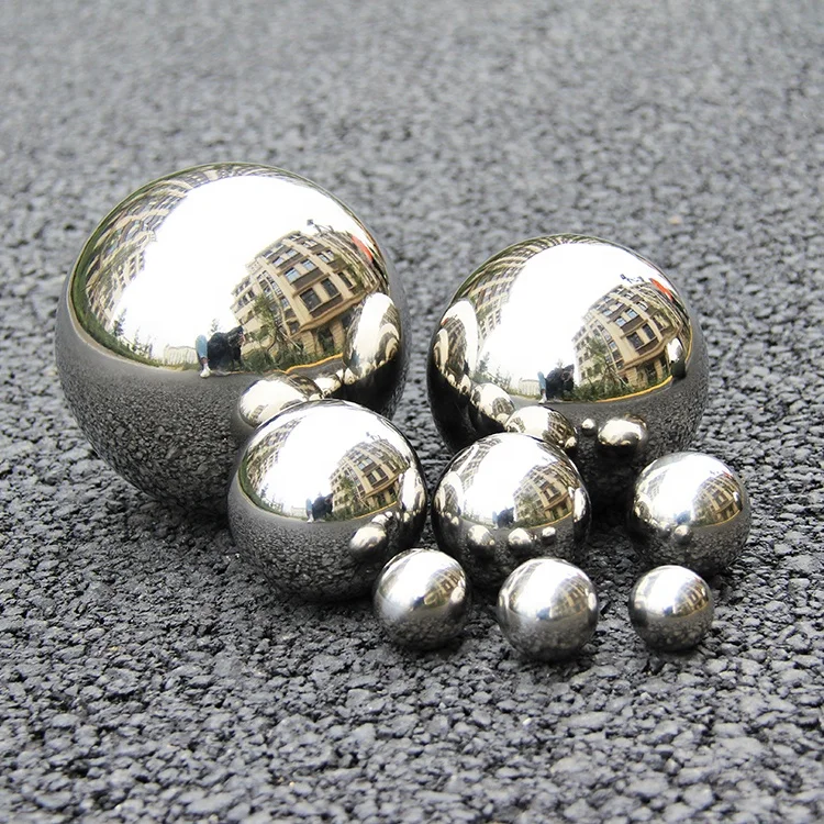 polished stainless steel metal hollow 50cm steel sphere