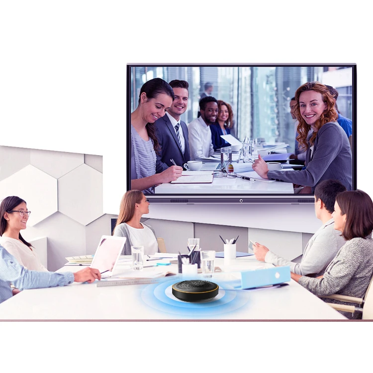 
extension microphone hands-free phone for audio conference wireless conference microphone speaker 
