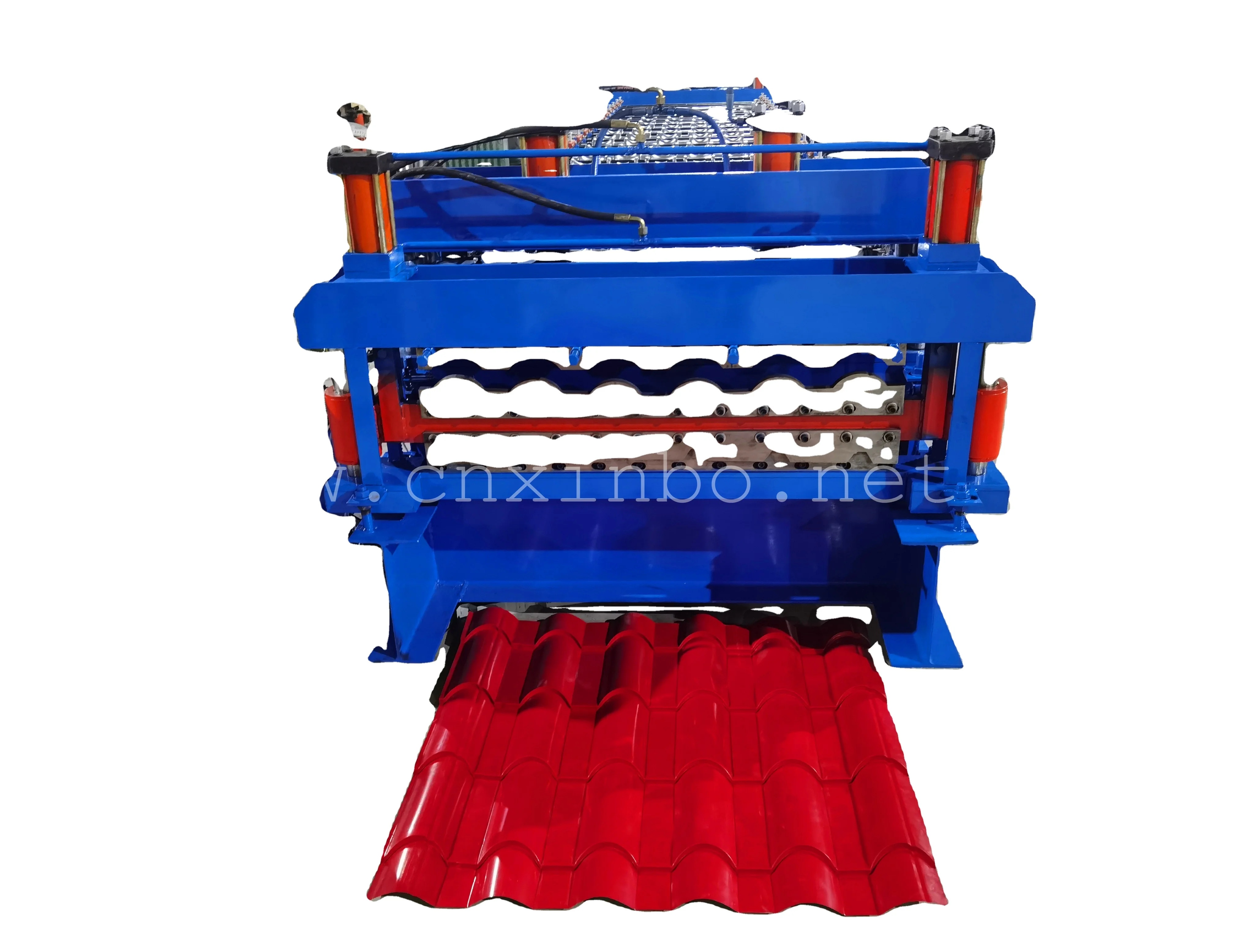 2024 New Ceramic Roof Tile Making Machine Glazed Roof Tile Machine Stepped Roof Tile Panel