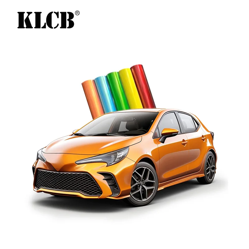 Color Automotive Wrap Film Vinyl Car Wrap Film car warp High Gloss Car Stickers Vehicle Color Changing Film