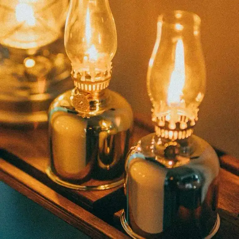 REONE Kerosene Vapor Lamp Portable Kerosene Lamp Classic Super Bright