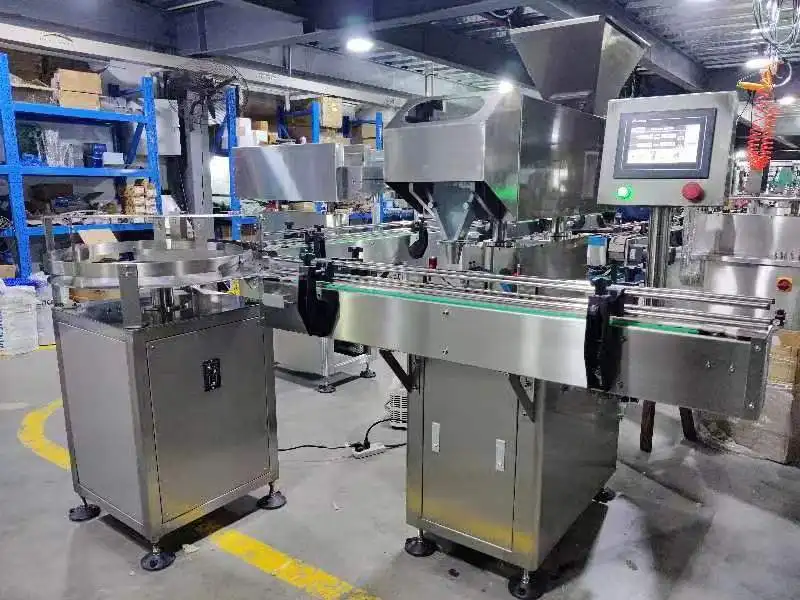 8 Channel Tablet Soft  Automatic filling counting bottling encapsulation machine