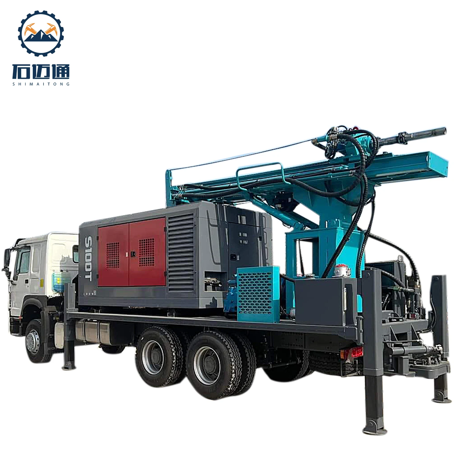 Portable Truck Mounted Underground Water Well Drilling Rig for Sale