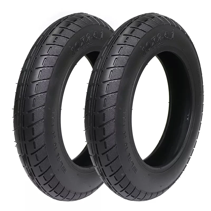 10inch Scooter Tires 10x2-6.1 Outer Fat Thick Tyre Wheel For Xiaomi M365 Pro Pro2 1s Electric Scooter Tires