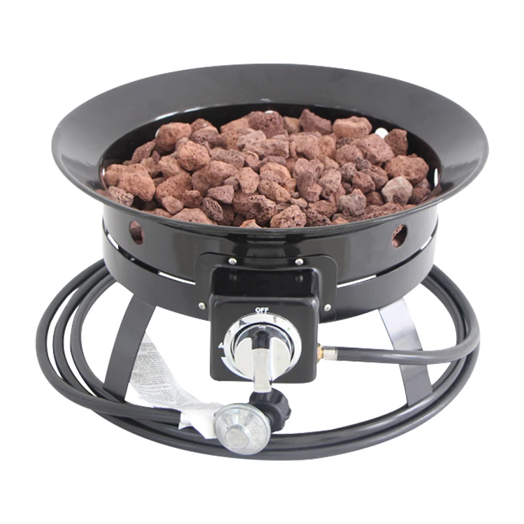 52000 BTU Approved Bronze Portable Gas Fire pit