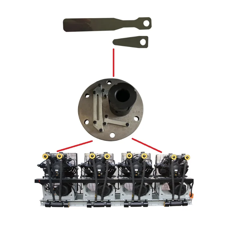 Original Air Compressor Spare Parts Gas Valve Valve Plate for High Pressure Piston Air Compressor