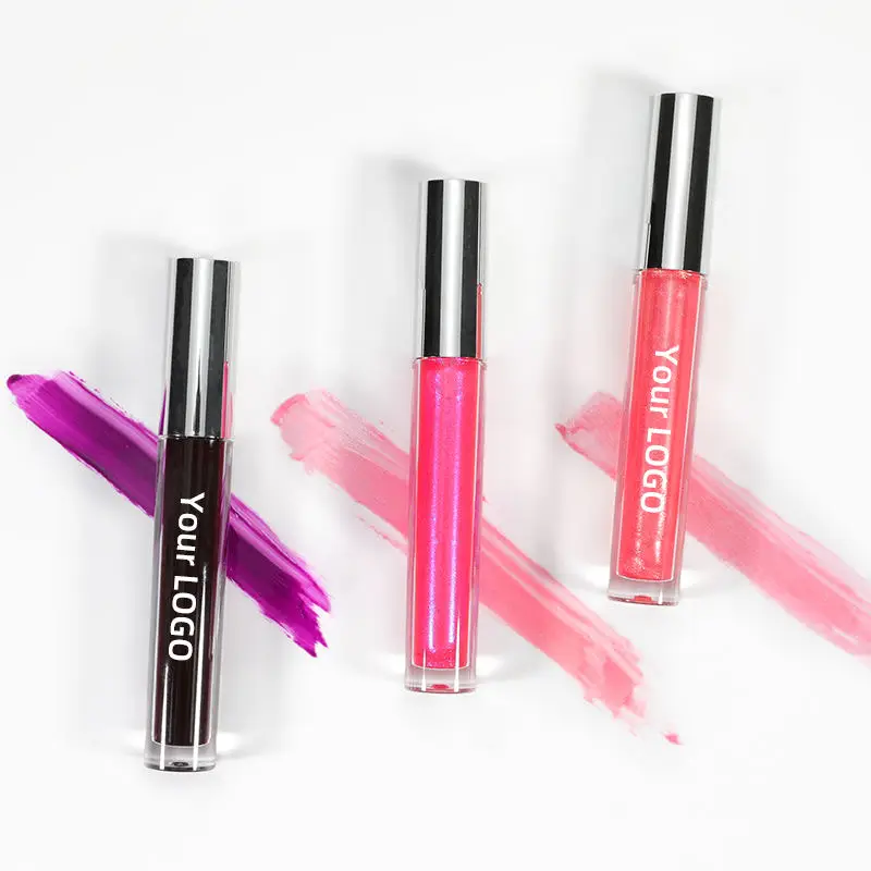 Ochain Factory Direct Sale Waterproof Low MOQ Shimmer Glossy and Moisturizing Private Label Liquid Lip Plump Gloss