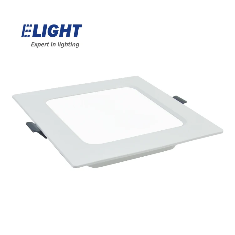 
ip44 6W 12W 15W 20W 24W PC housing high lumen Reccess install square led down light led panel light 