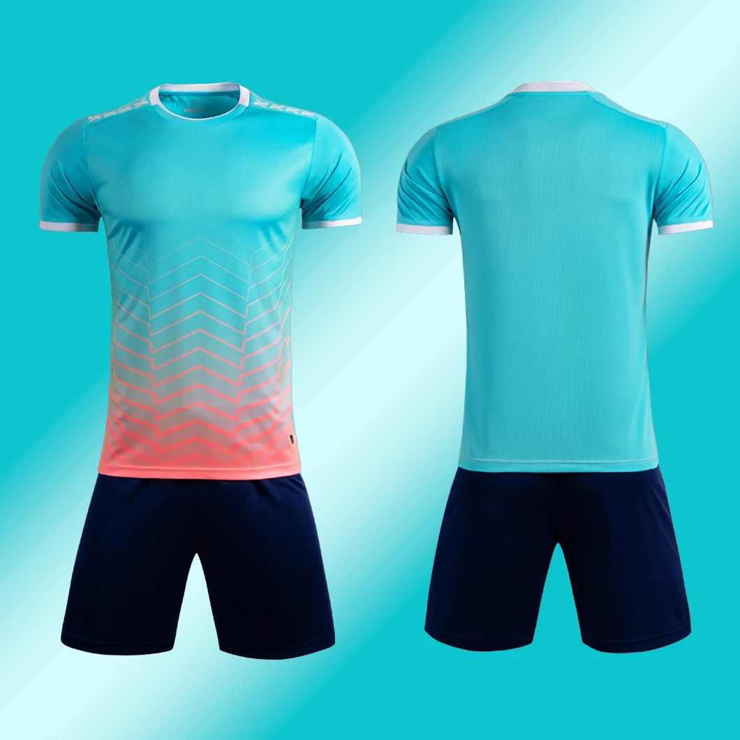 manufacturer wholesale sublimation jerseys custom club full soccer kits team football shirt quick dry t shirt soccer jersey/