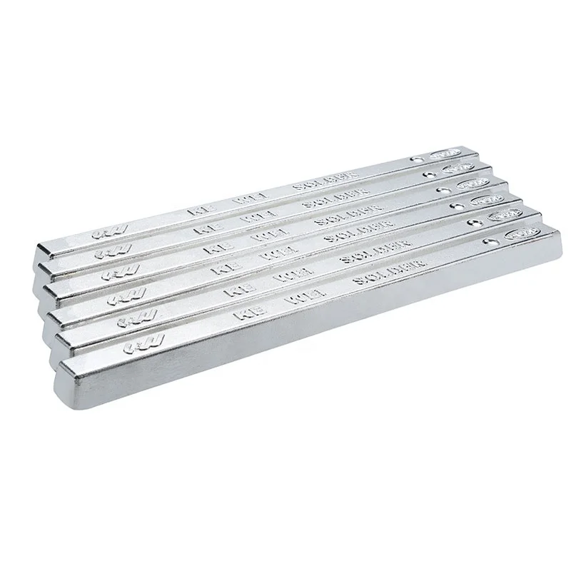 Factory Wholesale SAC305 Solder Bar High Pure Tin Lead-free Solder Bar