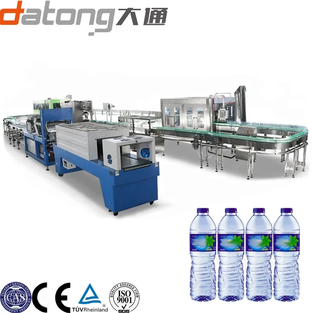 Water Bottling Machine Automatic CGF 8-8-3 Bottling Water Filling Machine