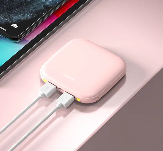 2400mAH gift Mini Power bank Portable 2.1A Fast Charger Powerbank External Customized Battery Charger For Smart Mobile Phone