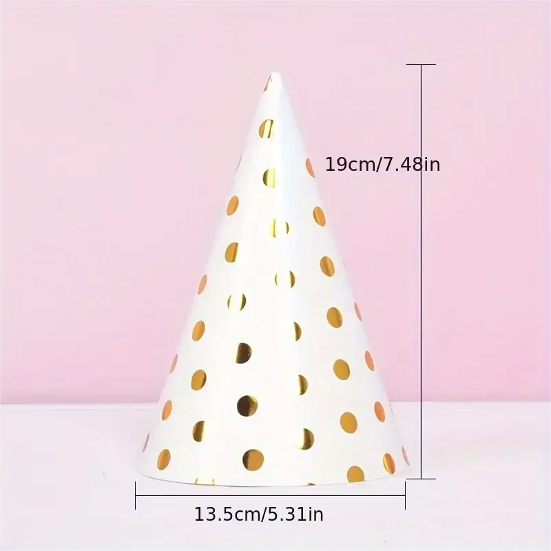 Happy Birthday Party Paper Hat Decor Atmosphere Dress Up Headwear Photo Booth Props Accessories Cool Stuff Festival Decor