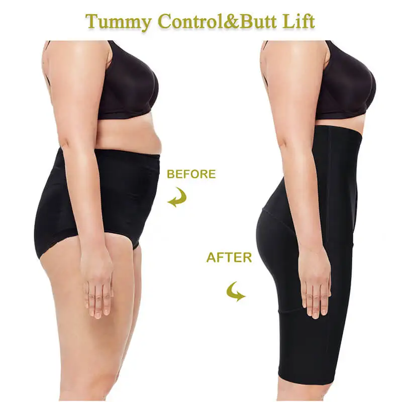 women seamless thigh slimming butt lifter shaper underwewar compression shapewear shaper butt control tummy shorts