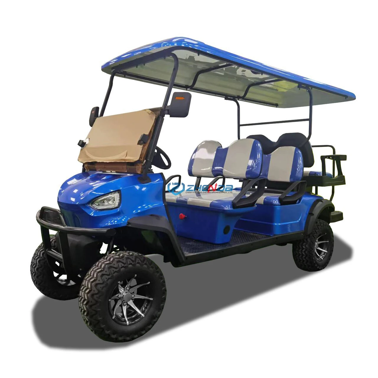 72V Lithium Battery 4 Seat Electric Golf Cart Buggy DOT Approved Golf car