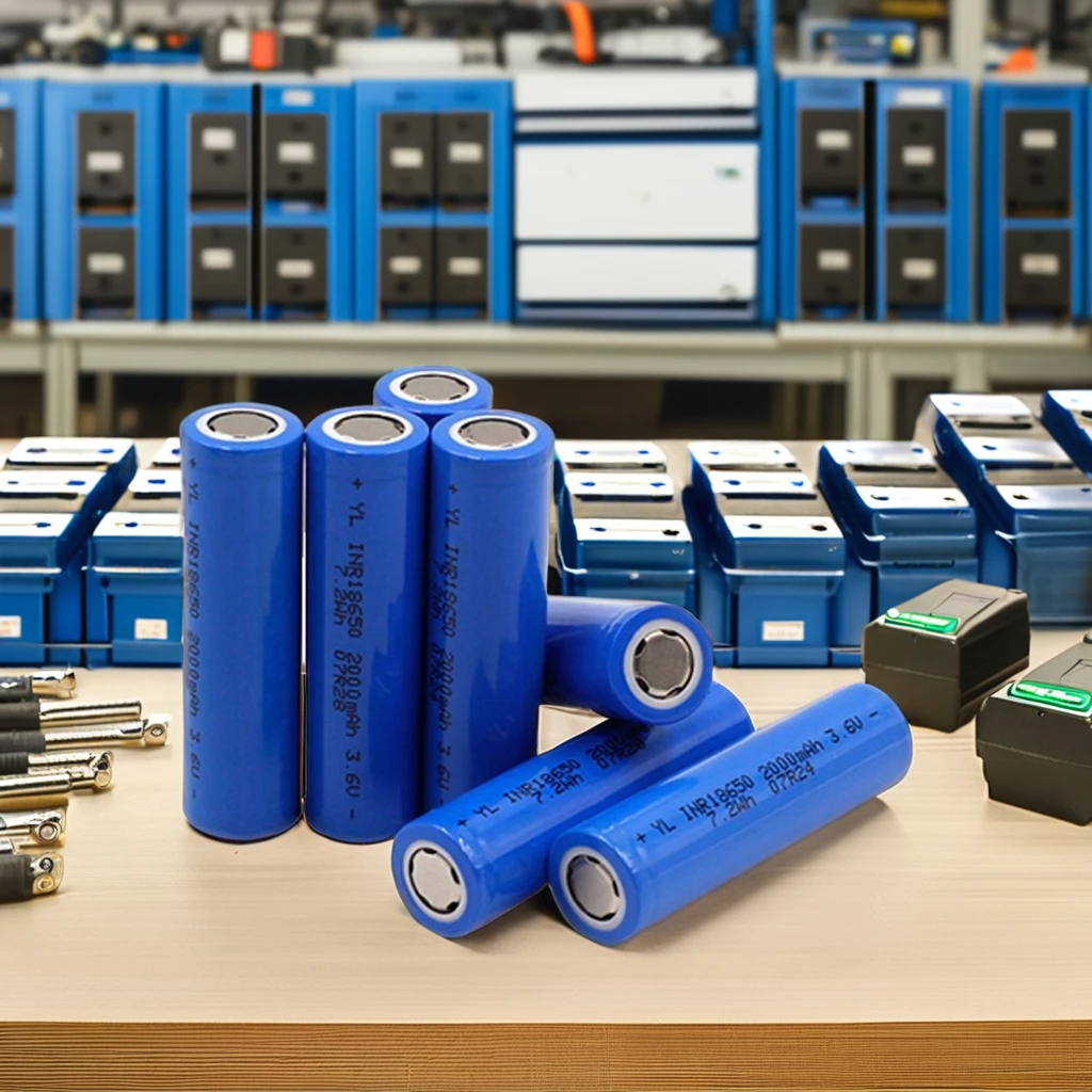 YHD 18650 battery rechargeable garden tools ebike battery 3.6V 3200mah high capacity 18650 lithium batteries