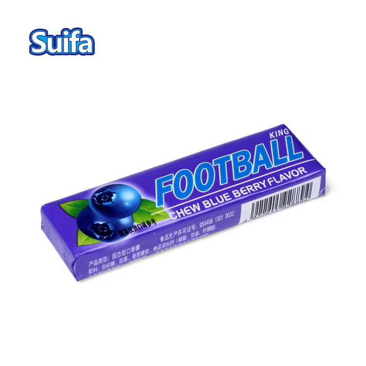 Chewing gum factory fruit flavor caffeine sugar stick chewing gum manufacturer