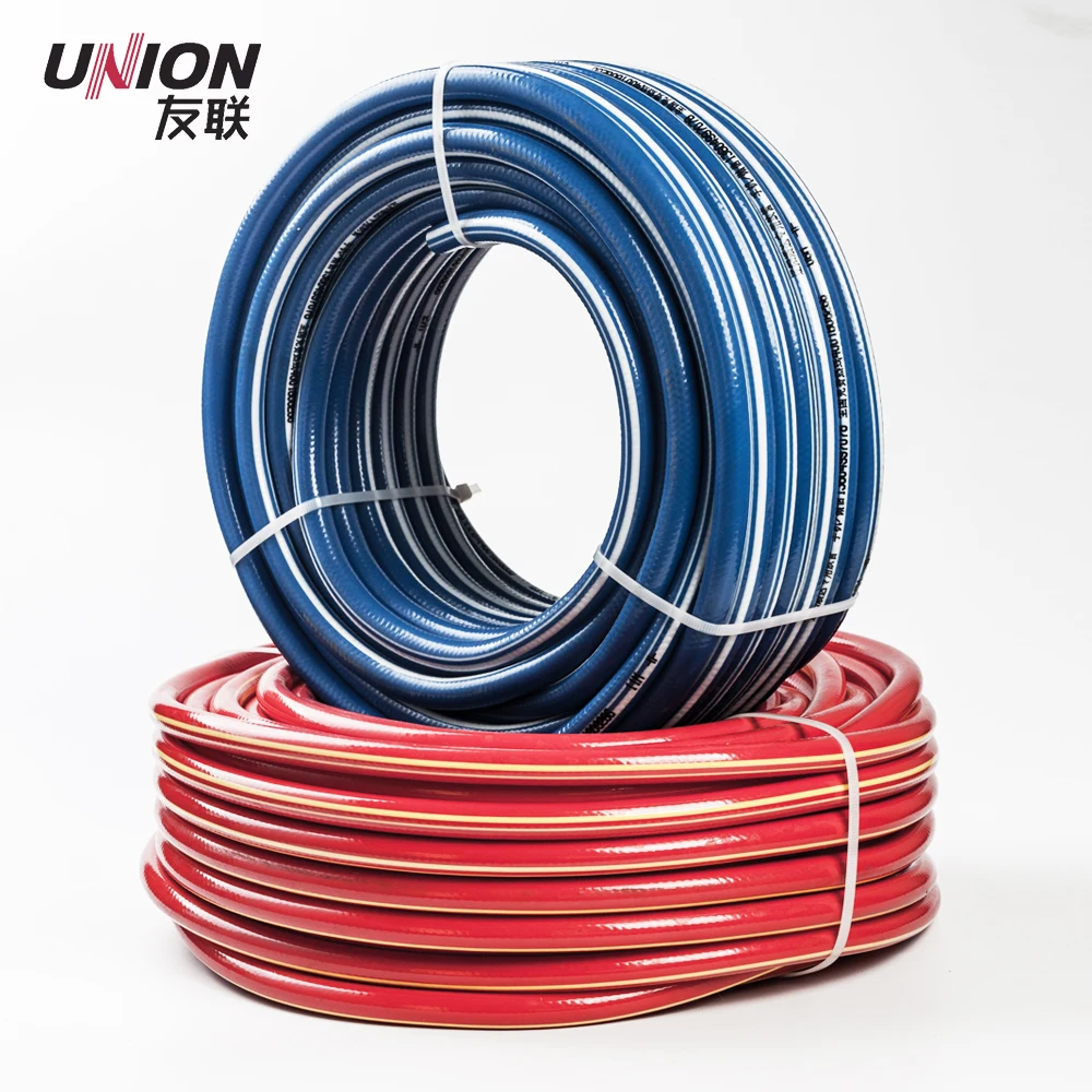High pressure PVC Spray air hose with connector for pneumatic tools
