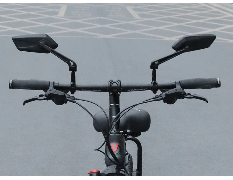 Universal Wide Range Bicycle Rearview Mirror Motorcycle Side Mirror 360 Rotate Handlebar Bike Mirror