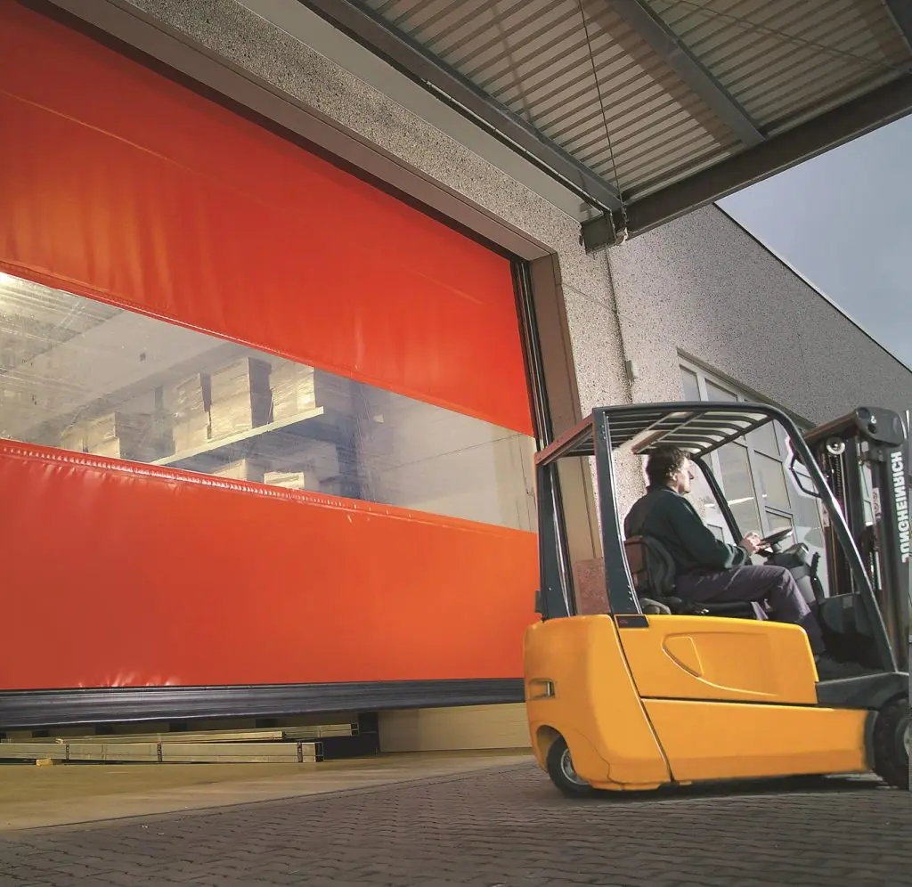 Warehouse Clean Room Rapid Factory Automatic Fast Rolling High Speed PVC Door