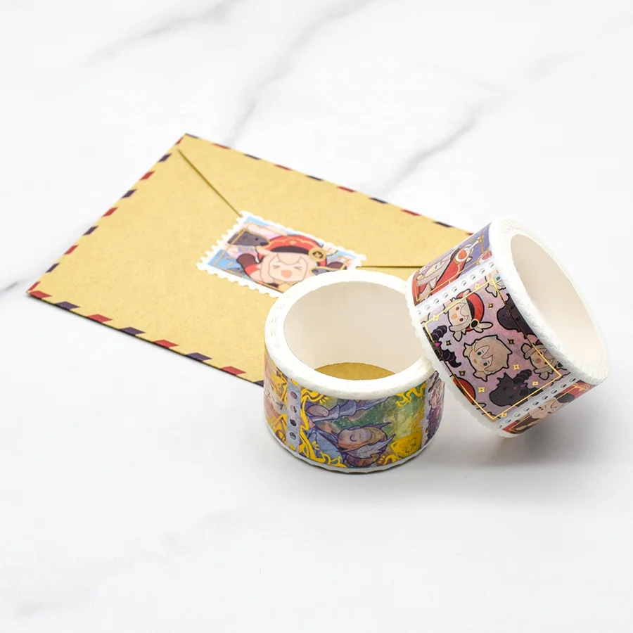 
Paper Stationery Stamp Masking Roll Wholesale Washi Tape 
