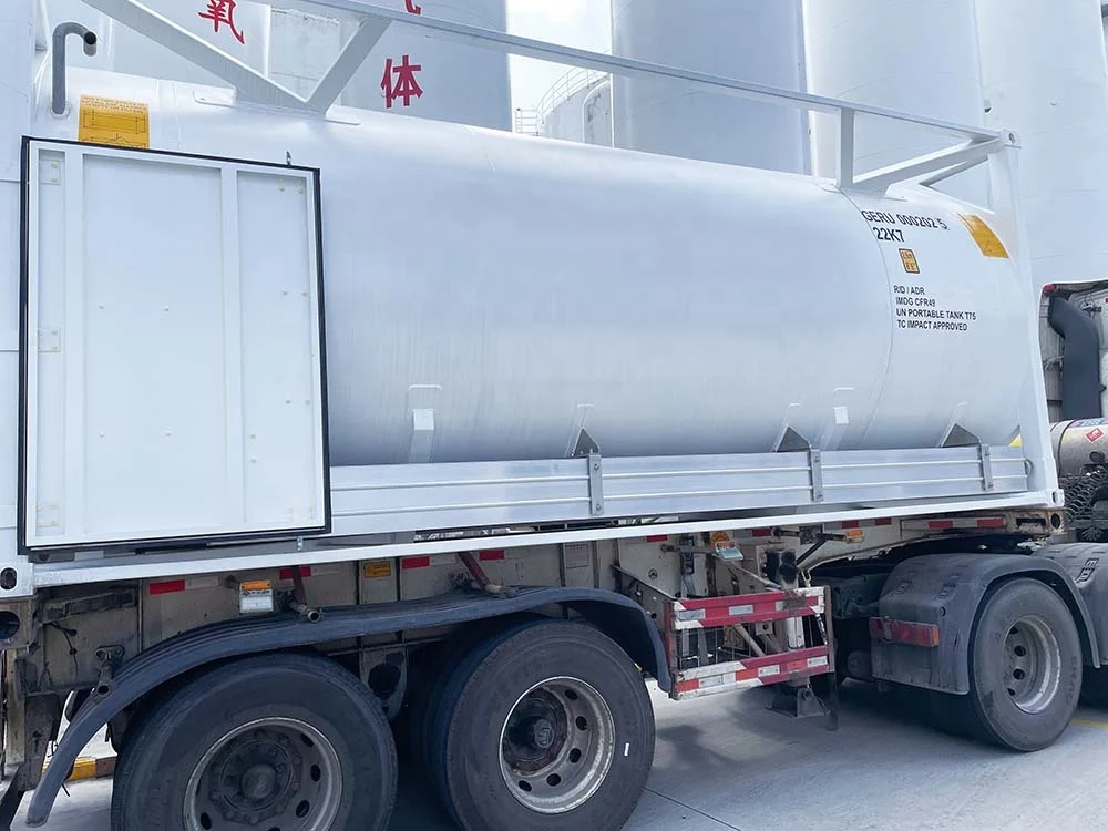ISO Standard T75 LNG Storage Tank 20ft Container