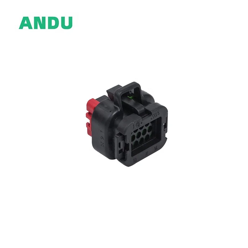 Factory Direct Sales Domestic 14-hole 776273-1 New Energy Automotive Connector Connector Harness Plug Sheath