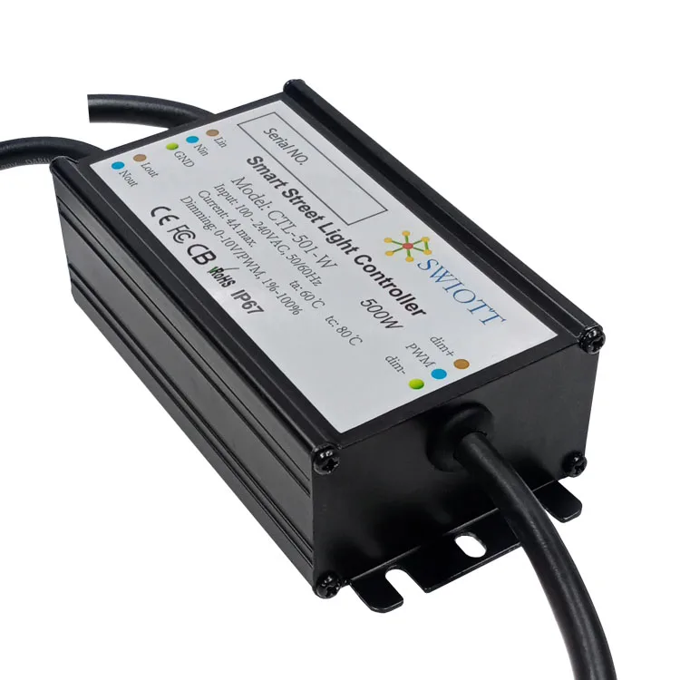 CTL501WD DALI automatic on off street light controller loraMesh intelligent street controller