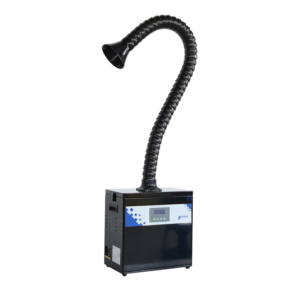 
China Supplier Pure-Air PA-300TS-IQ High Quality Vacuum Cleaner Fume Extractor For Cleaning Room With Low Noise 