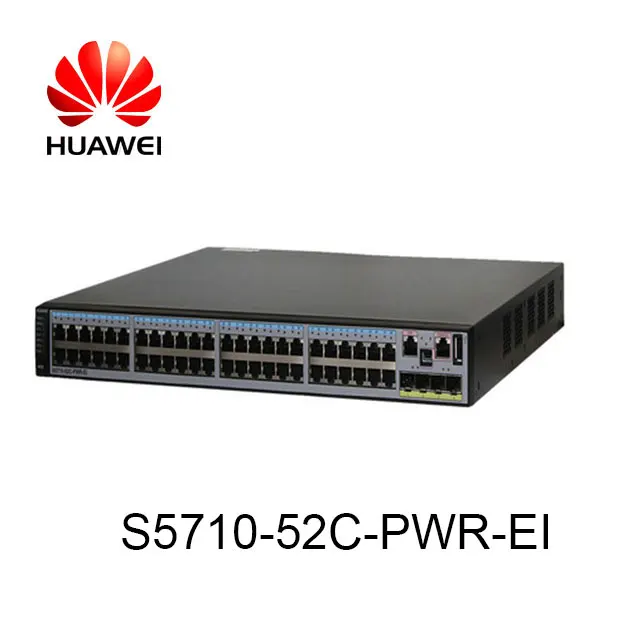 S5710-52C-PWR-EI 10GE для программирования в производственных условиях + порты гигабитный коммутатор 48 портовый питания через Ethernet