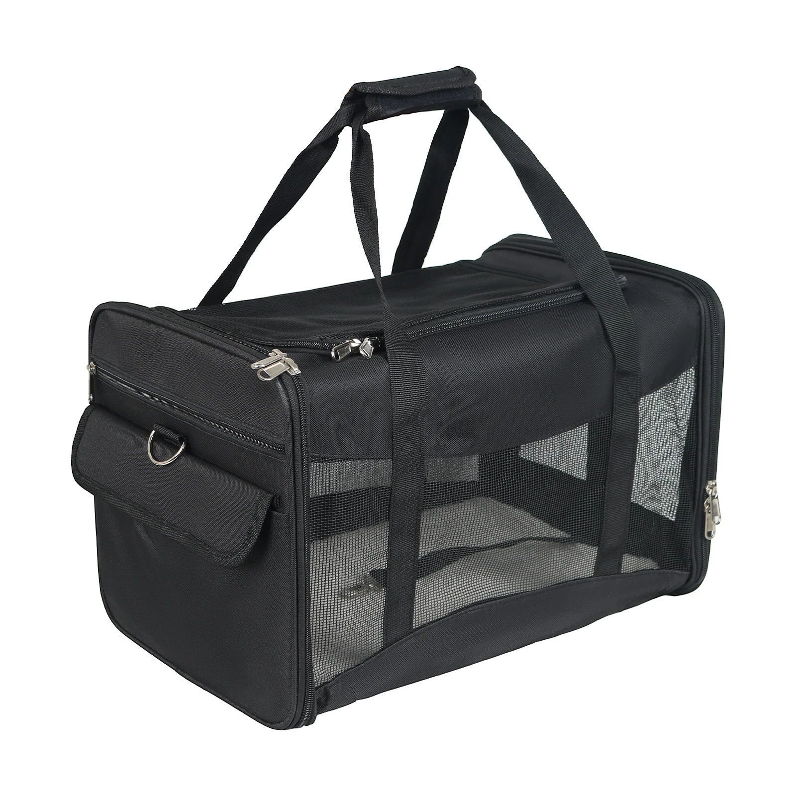 pet carrier outdoor small organizer Free Foldable Soft-Sided Breathable Mesh tote bag backpack pet carriers travel bag