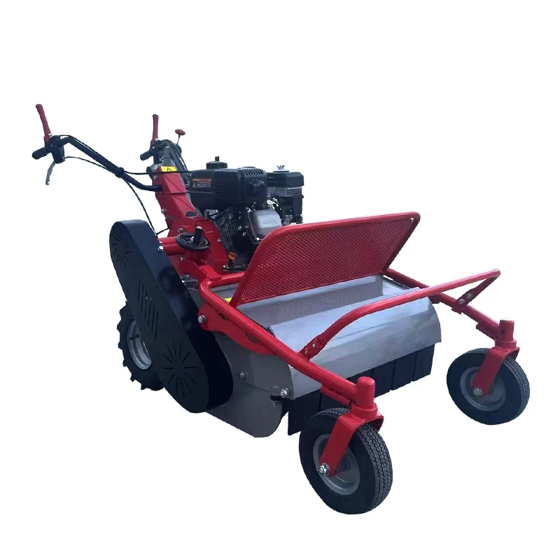 China Orchard Farm Mini Flail Lawn Mower Cutting Width 600mm Hydraulic Engine Flail Lawn Mower For Own Garden