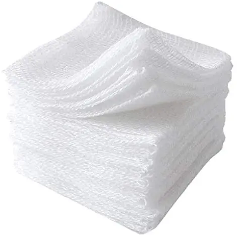 100% Cotton Wound Care Dressing Pads paraffin gauze dressing for Cleaning, Prepping or Packing