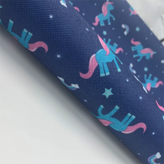 
good quality 100%polyester waterproof printed oxford fabric for bag material 