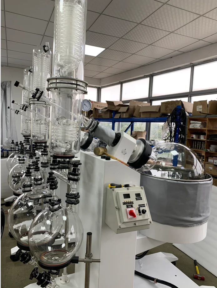 Factory Price Rotary Evaporator 20L for Laboratory with Dual Condensers