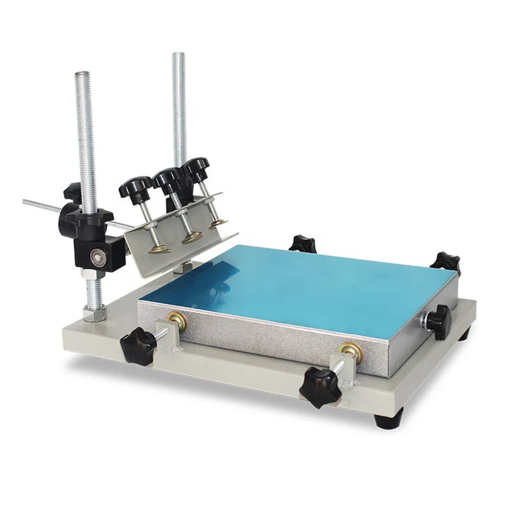 Low Price Customizable  Manual Silk Screen Printing Machine For Plates/Boards/films