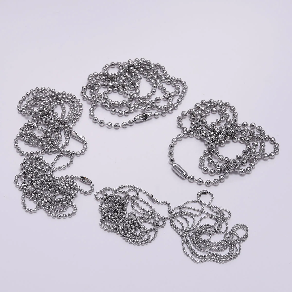 Wholesale Jewelry Accessories Chain Stainless Steel Ball Chain Key Beads Chain