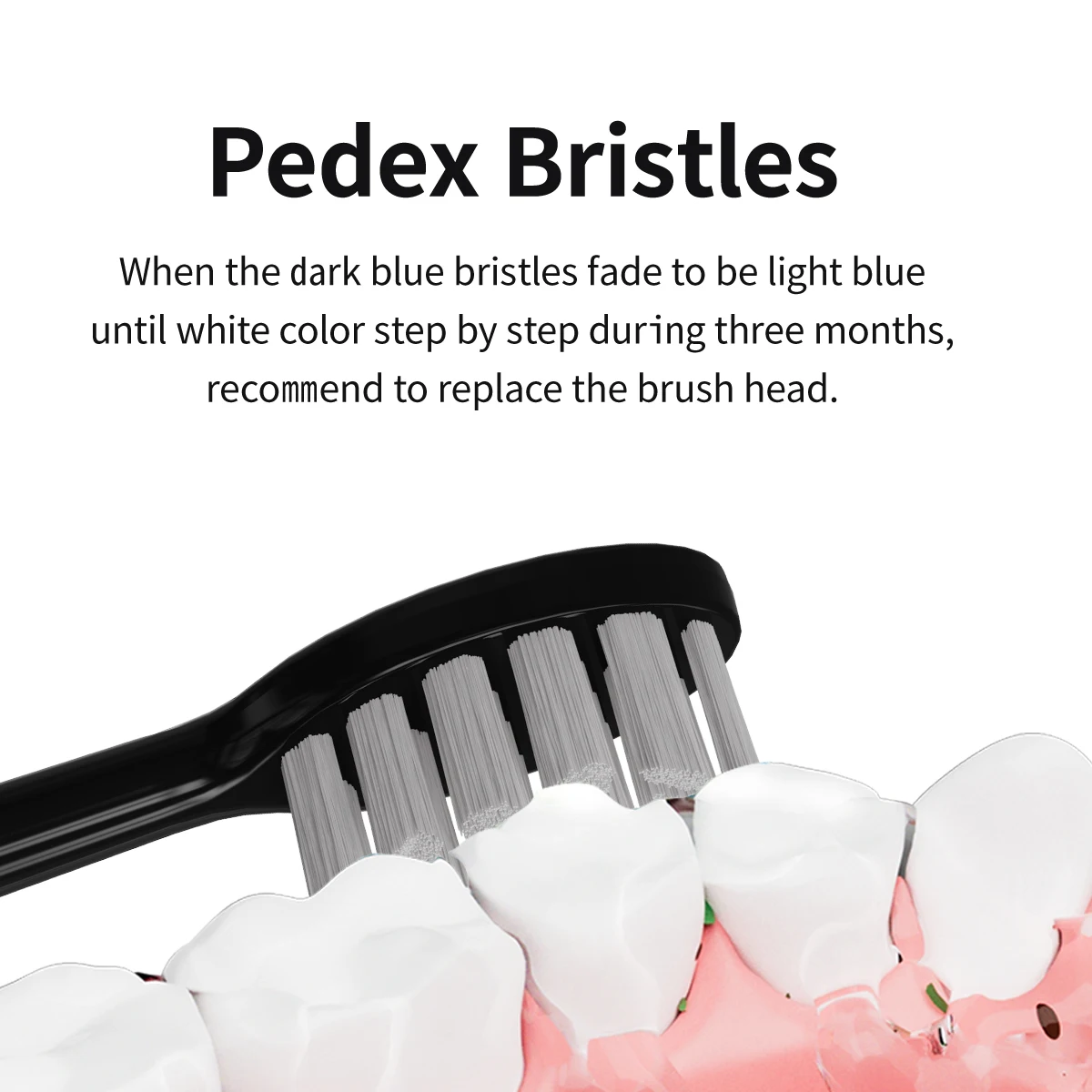 Перезаряжаемая Портативная звуковая электрическая зубная щетка 5 рабочих режимов IPX7 мягкая для взрослых