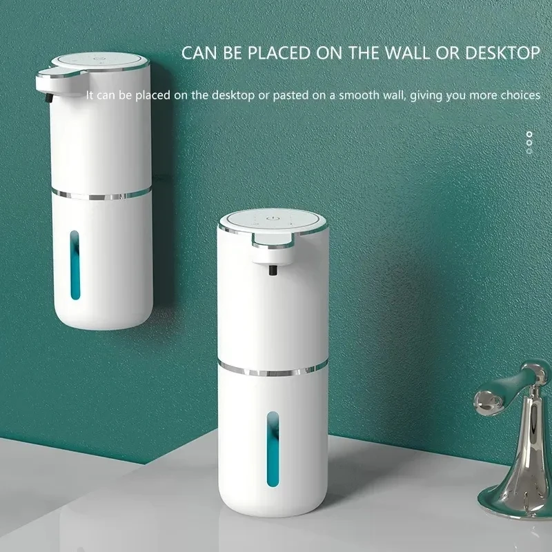 380ml Automatic Dispenser Foam USB Charging Touchless Smart Display Infrared Sensor Liquid Soap Dispensers Hand Washer