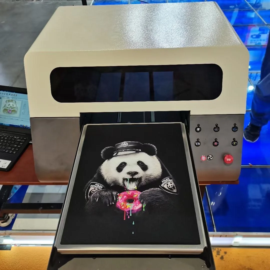 Automatic Cheap Price High Quality Uv DTG DTF Flatbed Printer A3 Uv Printer With Vanish printing
