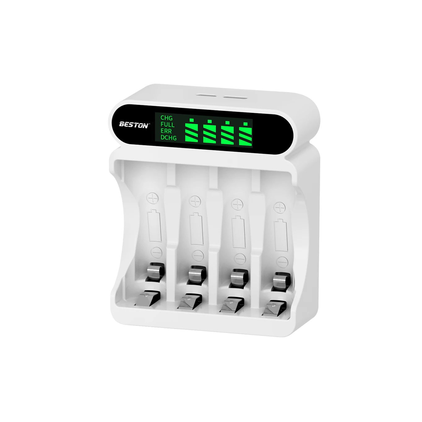 Smart quick NIMH battery charger 4 slot Type-C 1.2V AA AAA  USB Battery Charger
