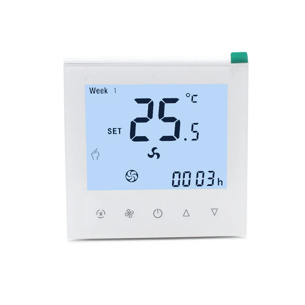 Hotowell WF11 2 Pipe Smart Wifi Programmable Thermostat With Modbus Communication and External Sensor