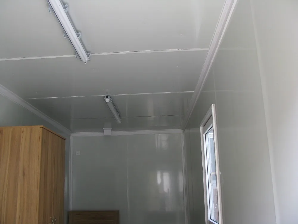 Fast construction prefab sandwich panel container house for sale