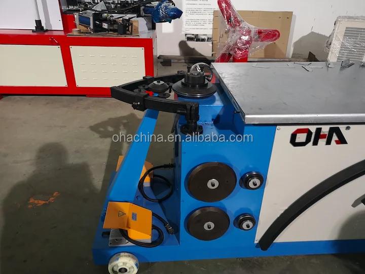 High Quality Elbow Forming Flow Gorelocker,Round Duct Elbow Making Machine