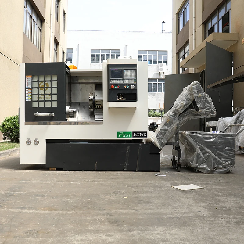 TS 46T hydraulic tool turret hydraulic taiistock slant bedhigh quality CNC lathe machine