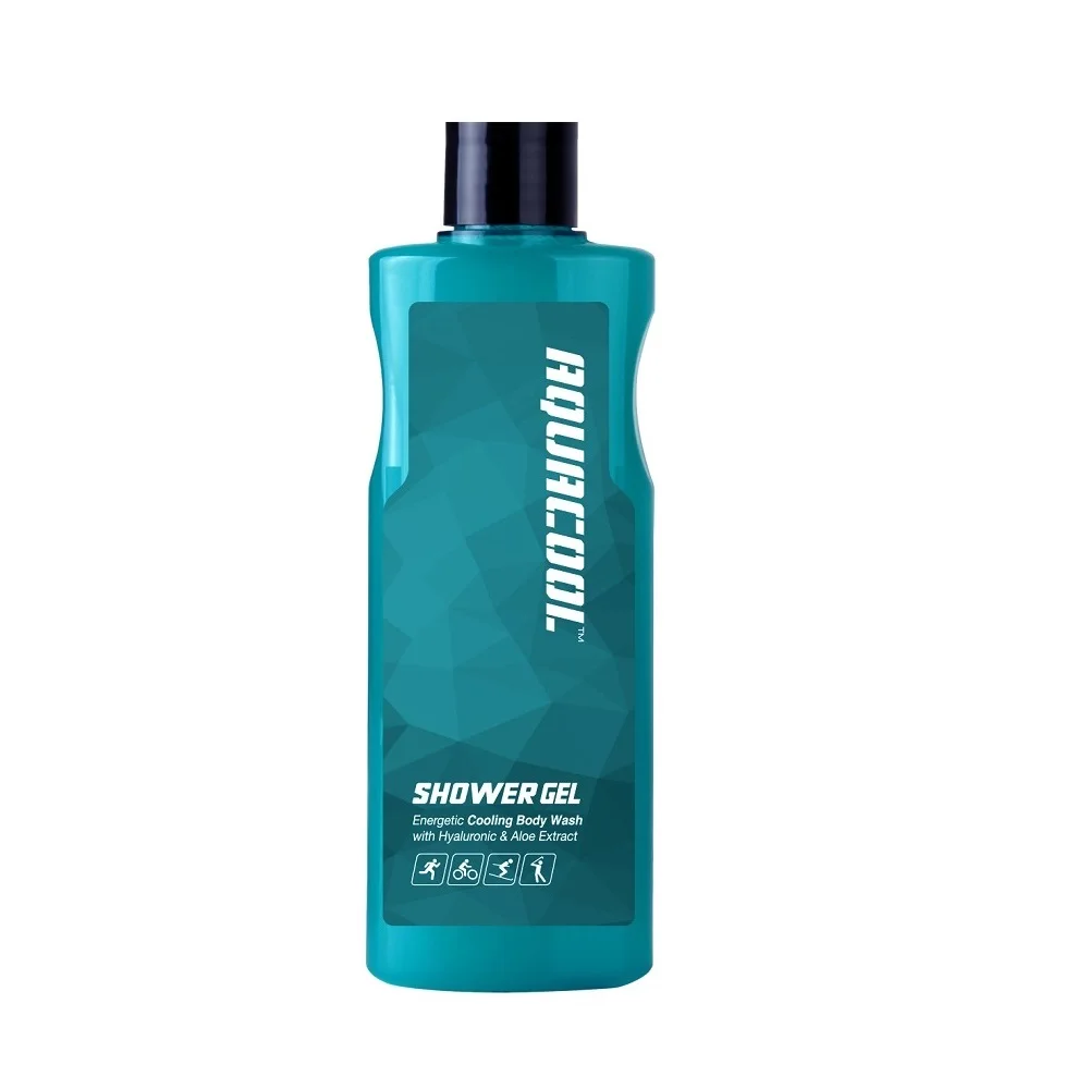 Синий гель для душа [Pharmanuco] AQUACOOL спортивный супер охлаждающий мытья тела энергетическое охлаждение