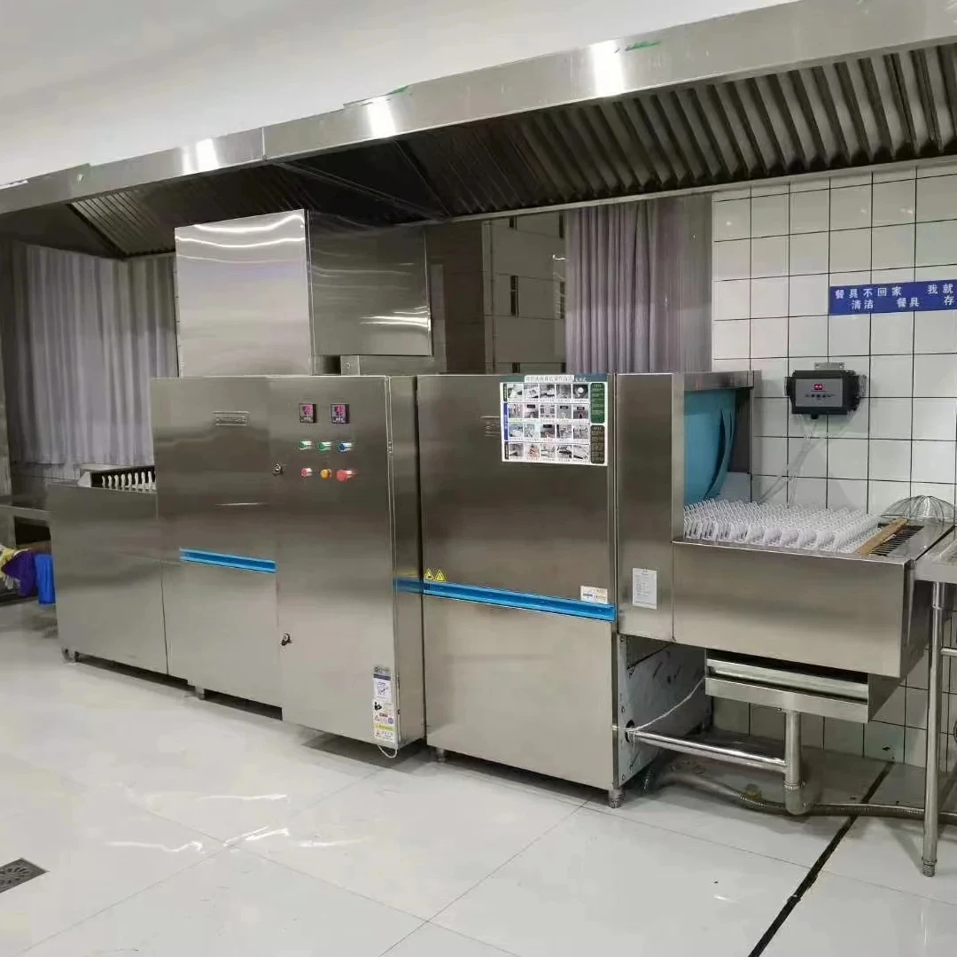 Smart Electric Dishwasher with Soaking System Stainless Steel Lavavajillas for Effective Dish Cleaning in Restaurants